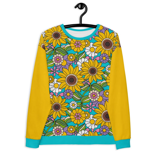 SUNDANCE turquoise - Unisex Sweatshirt  (recycled) - SHALMIAK