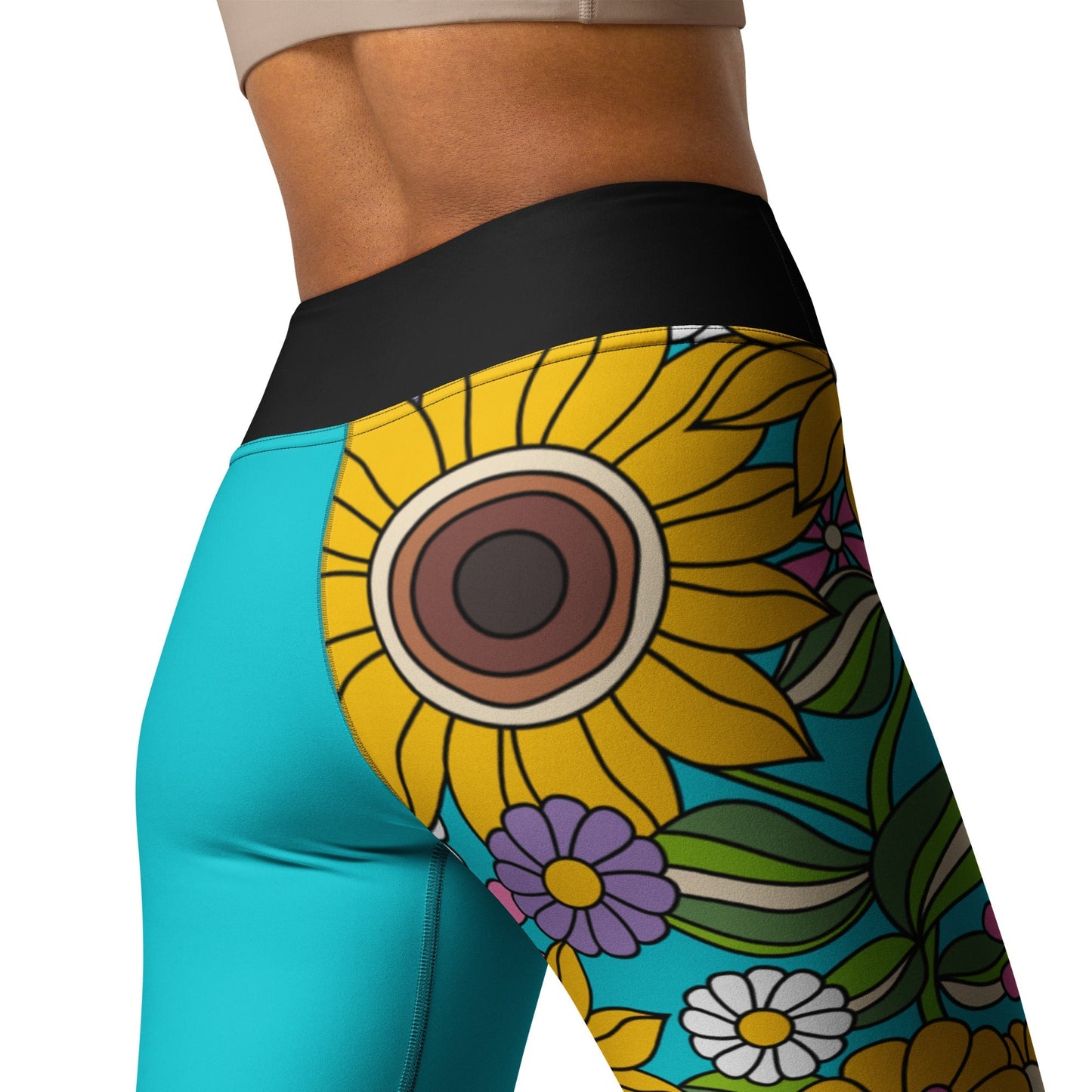 SUNDANCE turquoise - Yoga Leggings - SHALMIAK