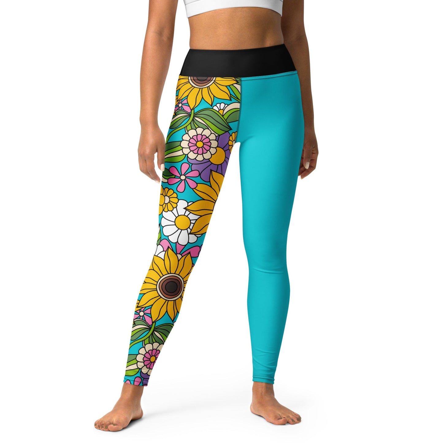 SUNDANCE turquoise - Yoga Leggings - SHALMIAK