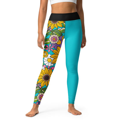 SUNDANCE turquoise - Yoga Leggings - SHALMIAK