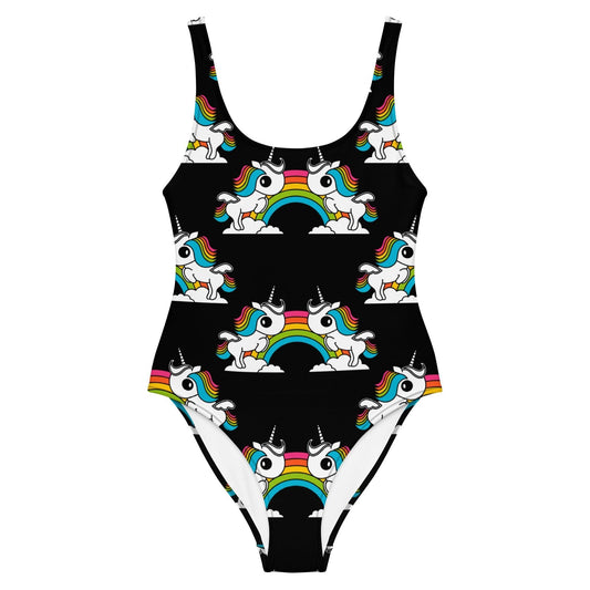 UNIQUE black - One-Piece Swimsuit - SHALMIAK