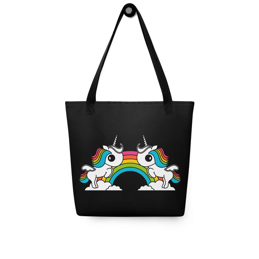 UNIQUE black - Tote bag - SHALMIAK