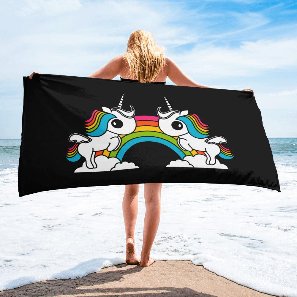 UNIQUE black - Towel - SHALMIAK