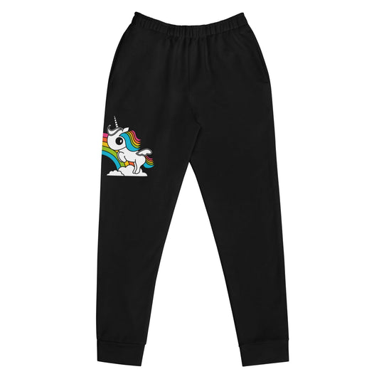 UNIQUE black (just unicorn) - Women's Sweatpants - SHALMIAK