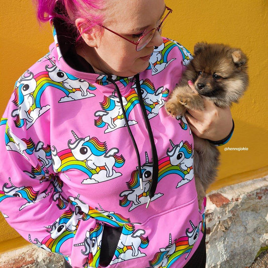 UNIQUE pink - Unisex Hoodie (recycled) - SHALMIAK