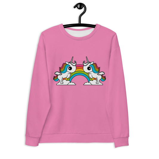 UNIQUE pink - Unisex Sweatshirt  (recycled) - SHALMIAK