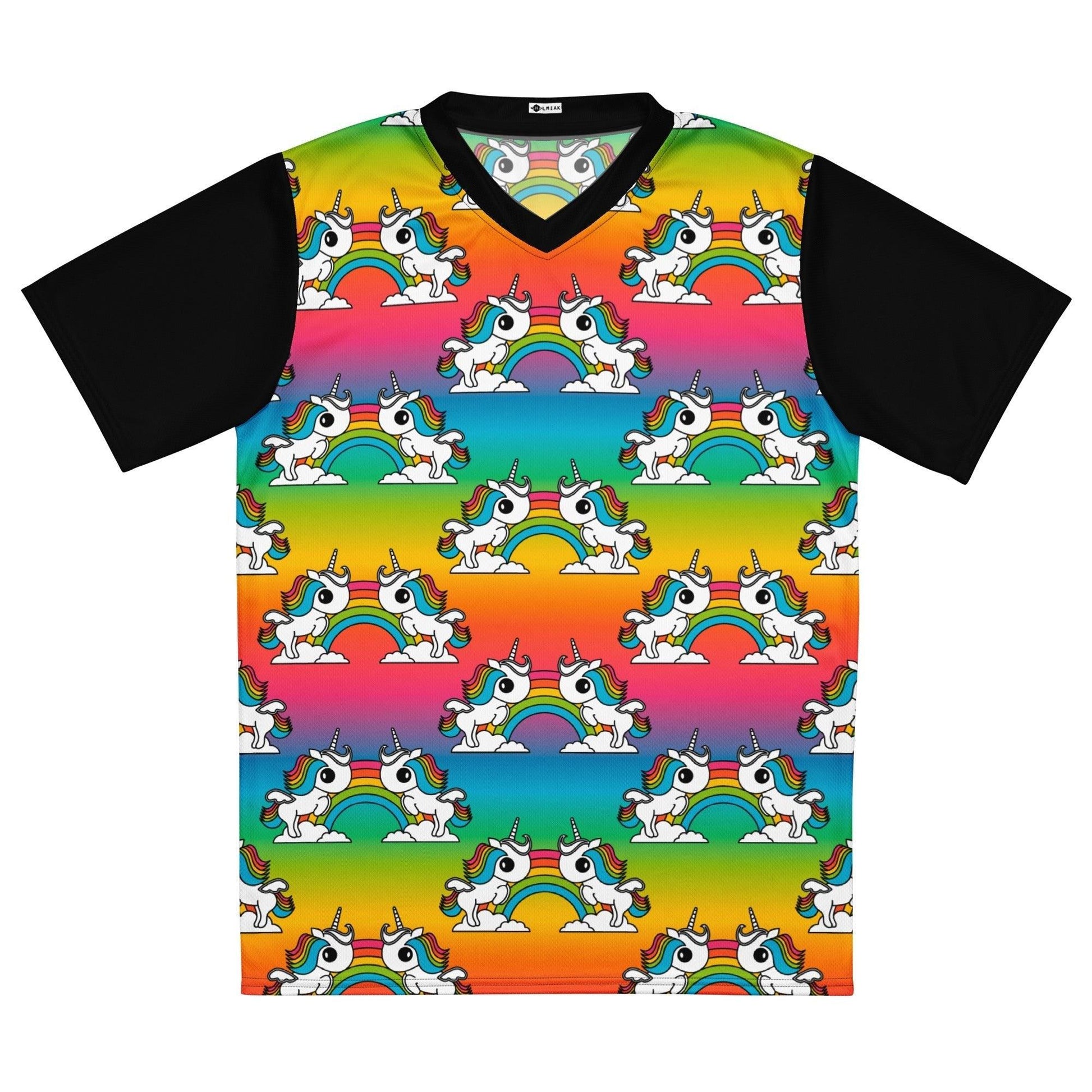 UNIQUE rainbow - Recycled unisex sports jersey - SHALMIAK