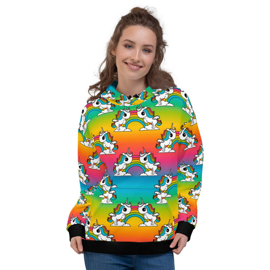 UNIQUE rainbow - Unisex Hoodie (recycled) - SHALMIAK