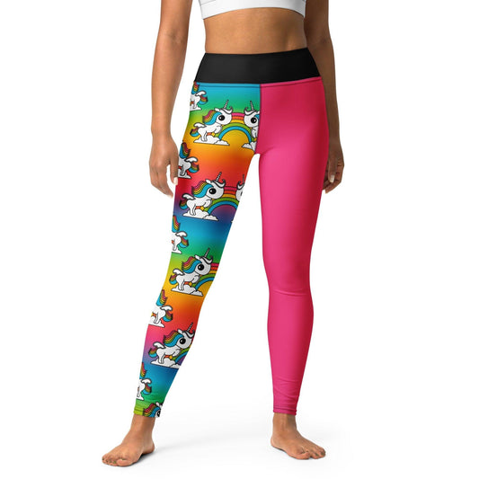 UNIQUE rainbow - Yoga Leggings - SHALMIAK