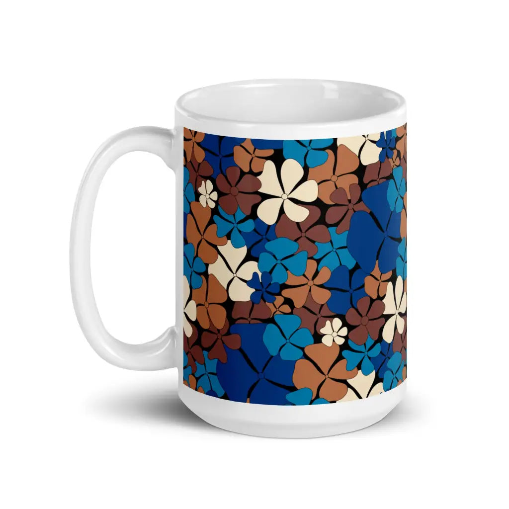 ADELIE blue brown - Ceramic Mug