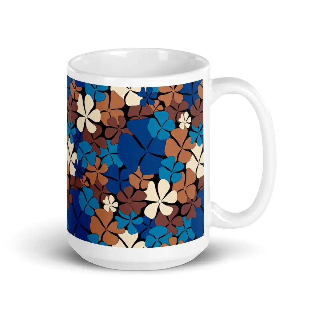 ADELIE blue brown - Ceramic Mug