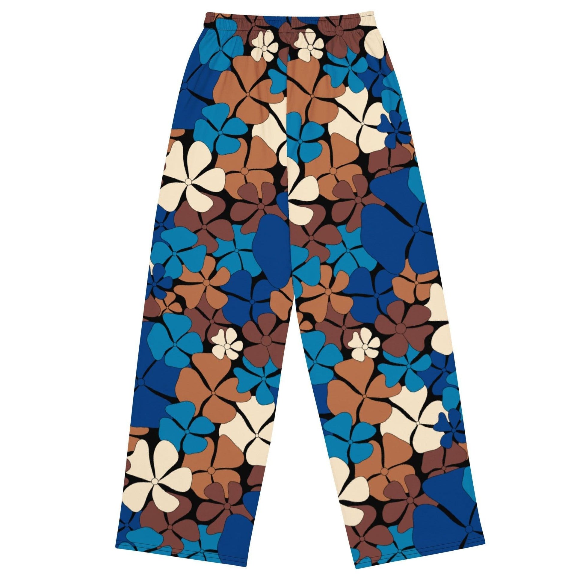ADELIE blue brown - Pants - SHALMIAK