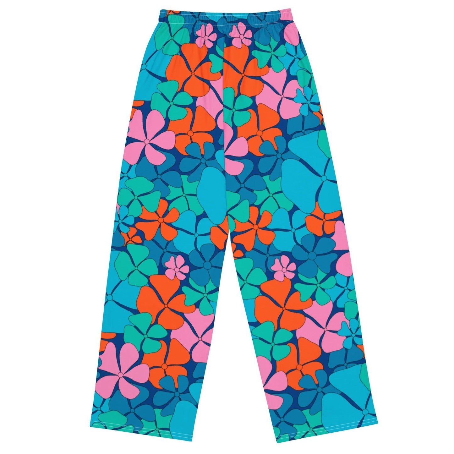 ADELIE blue orange - Pants - SHALMIAK