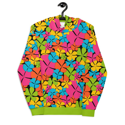 Hoodie - ADELIE color - Wild floral print 6XL