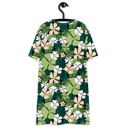 ADELIE green - T-Shirt Dress - SHALMIAK