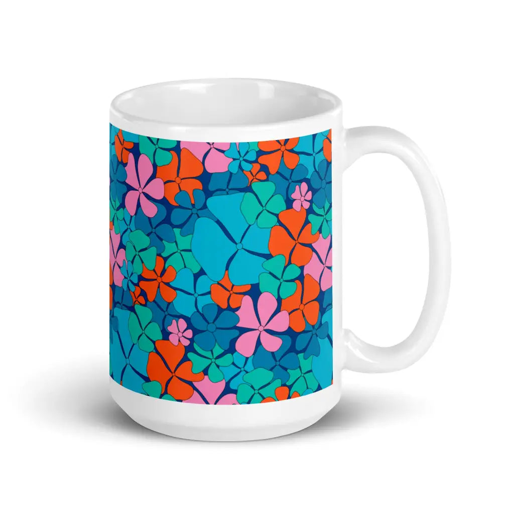 ADELIE orange blue - Ceramic Mug
