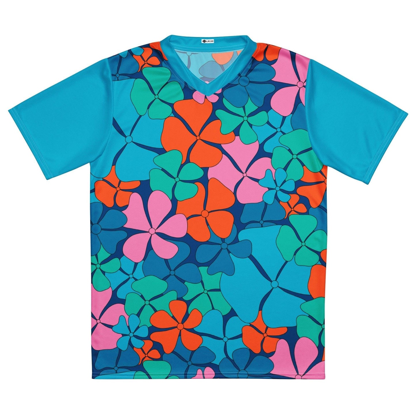 ADELIE orange blue - Sports Jersey - SHALMIAK