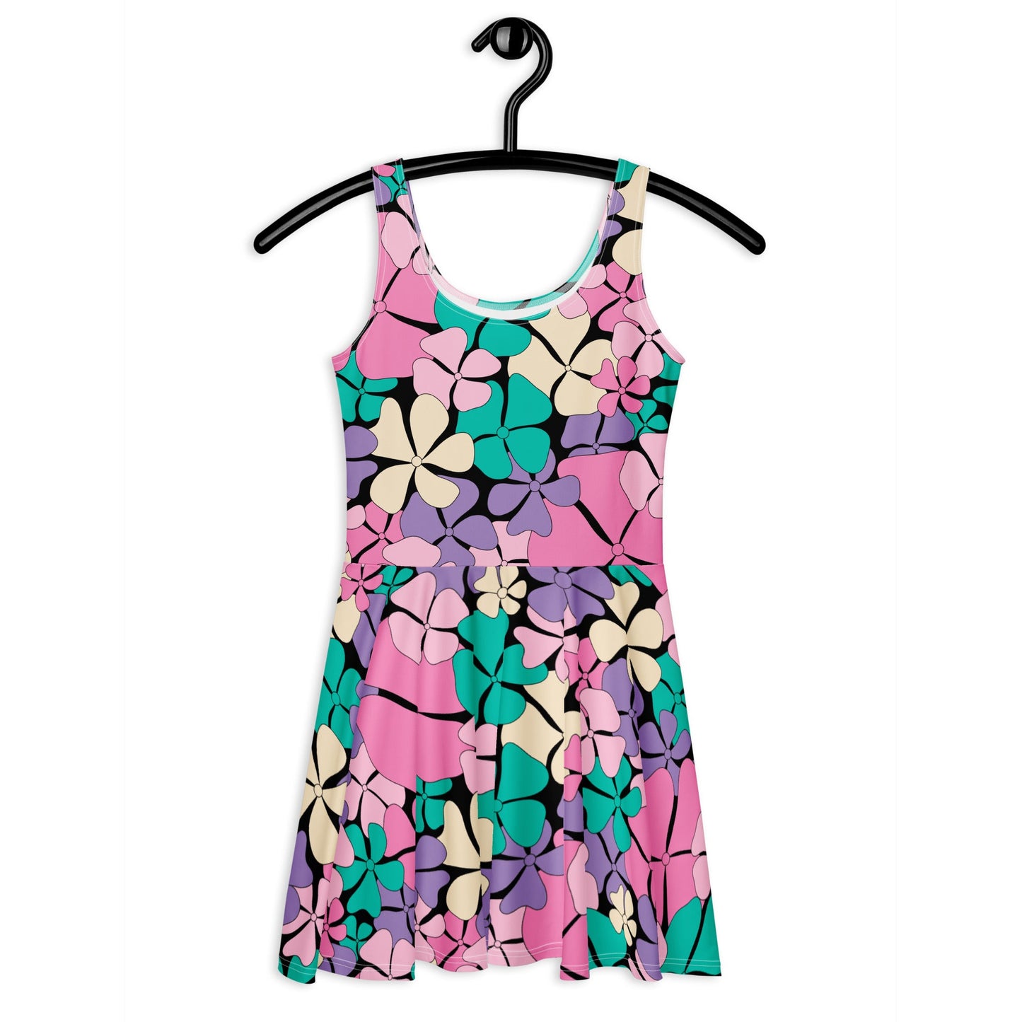 ADELIE pink mint - Skater Dress - SHALMIAK