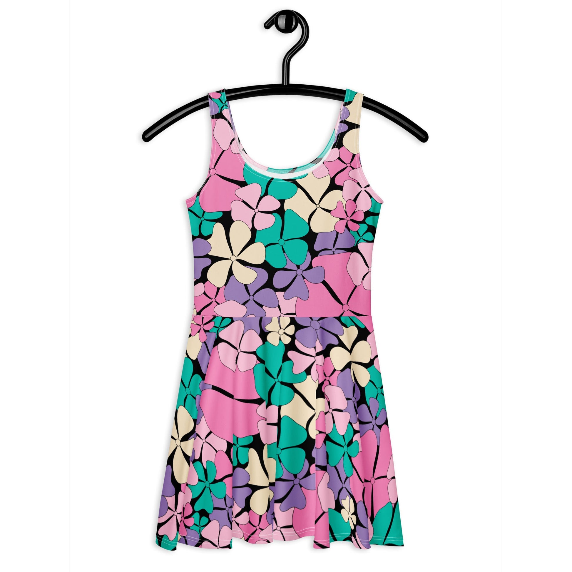 ADELIE pink mint - Skater Dress - SHALMIAK