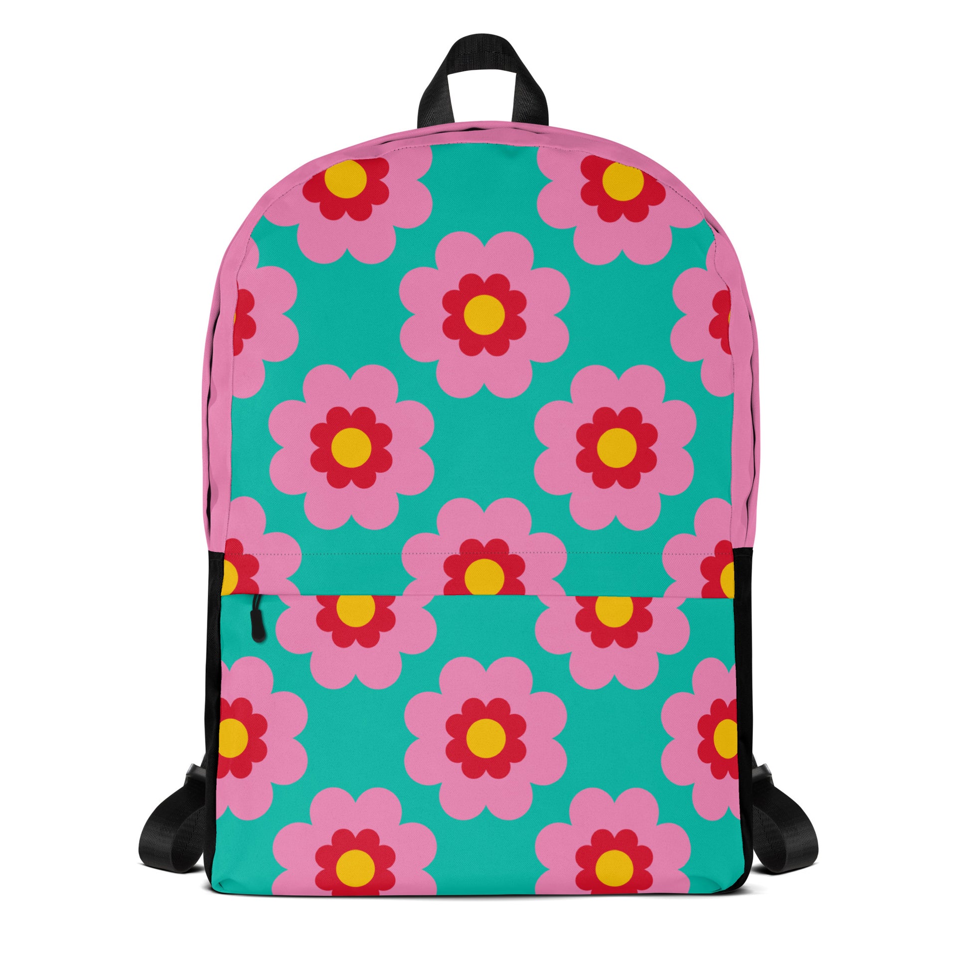 FANCY BLOOM pink mint - Backpack