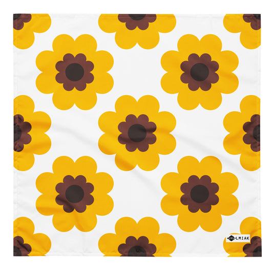 Bandana - FANCY BLOOM yellow