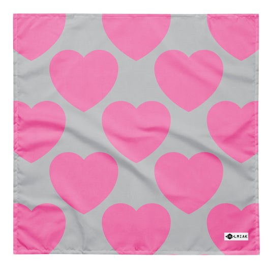 Bandana - ELLIE LOVE pink grey