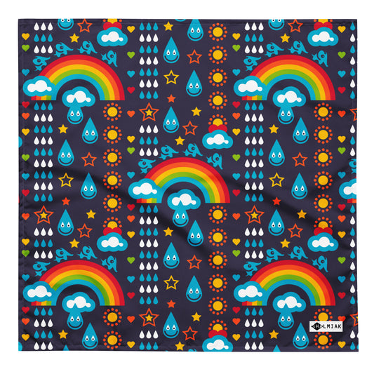 Bandana - RAINBOWPHANT blue