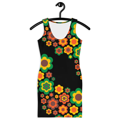 FLORA FOREVER retro - Fitted Dress