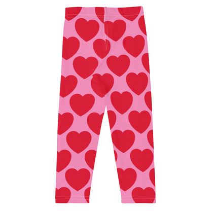 ELLIE LOVE red -2- Lasten leggingsit