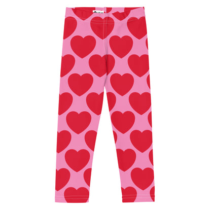 ELLIE LOVE red -2- Lasten leggingsit
