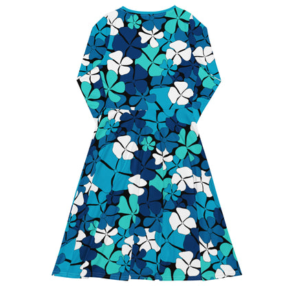 ADELIE blue - Midi Dress With Pockets
