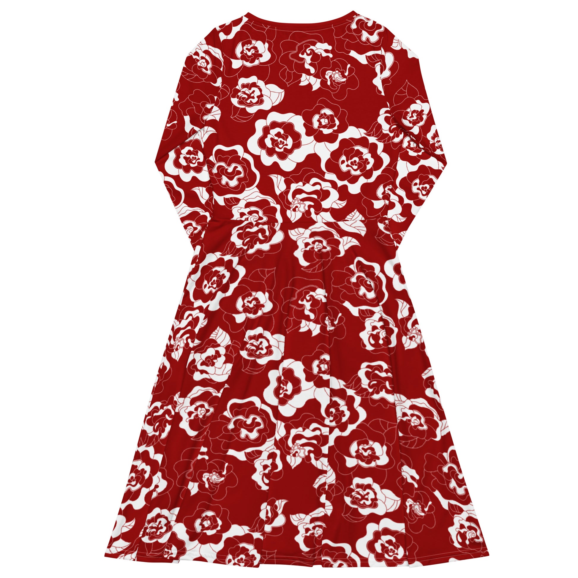 SERENITY scarlet - Midi Dress With Pockets