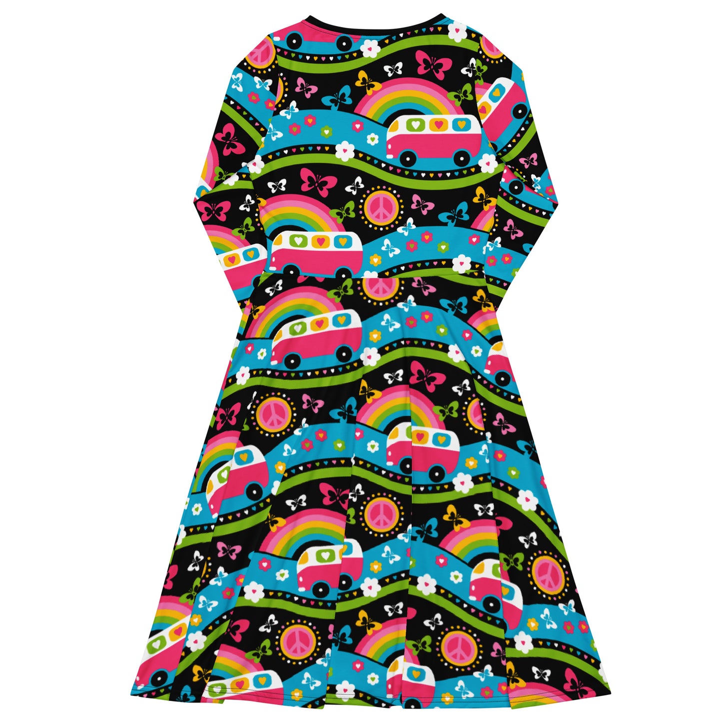 HIPPIE DAY sweet - Midi Dress With Pockets