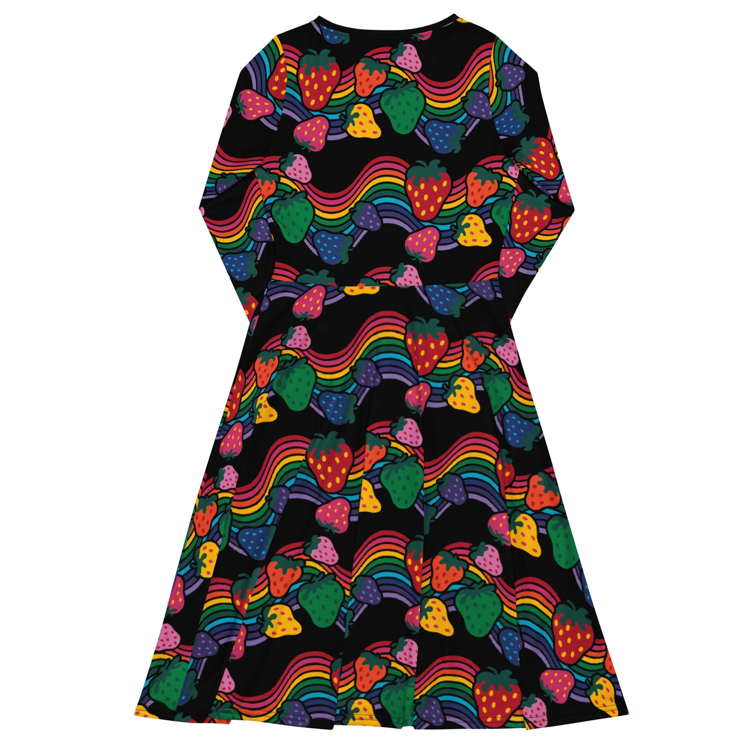 BERRYBOW black - Midi Dress With Pockets