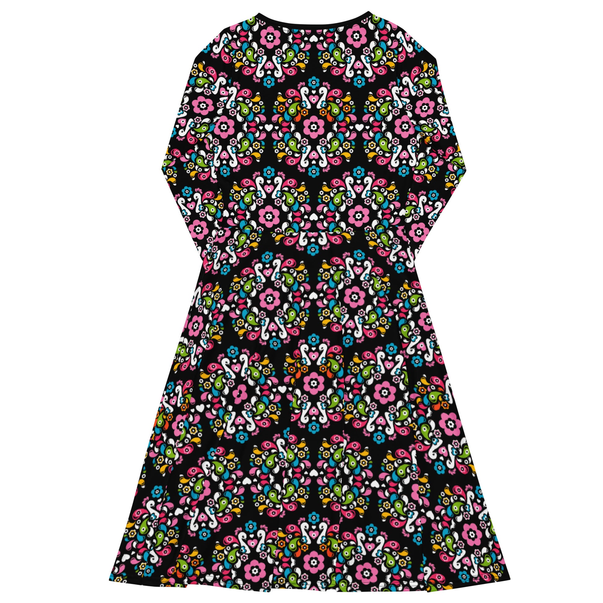 PEACOCK LOVE happy - Midi Dress With Pockets