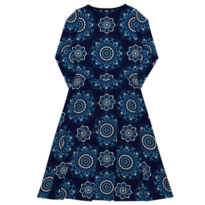 FOREVERMORE blue - Midi Dress With Pockets