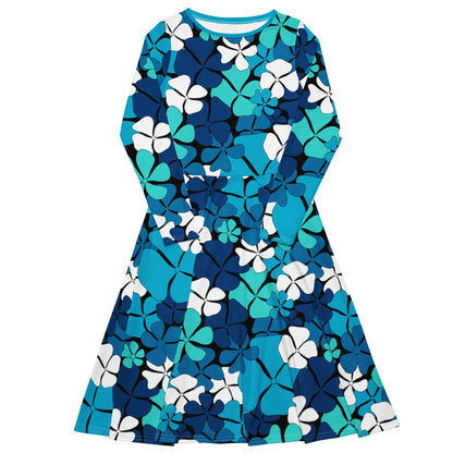 ADELIE blue - Midi Dress With Pockets