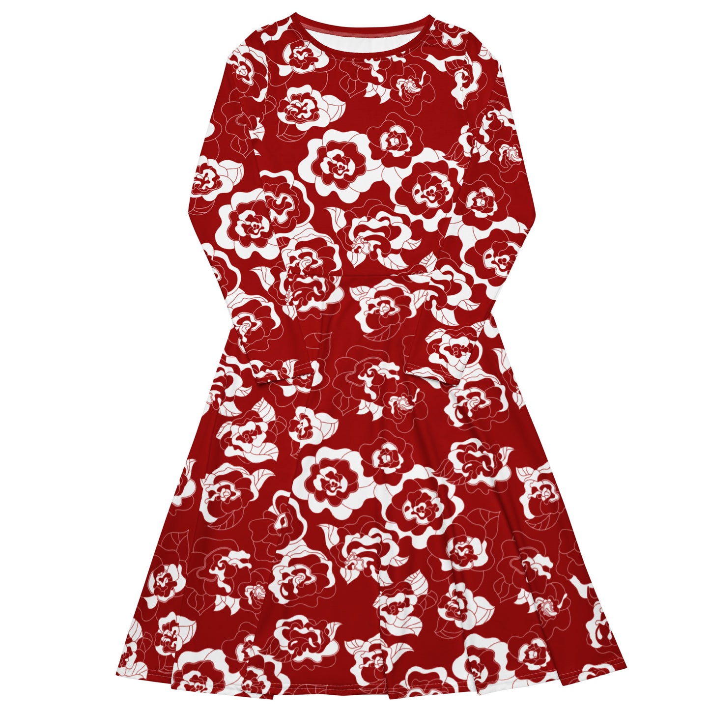 SERENITY scarlet - Midi Dress With Pockets