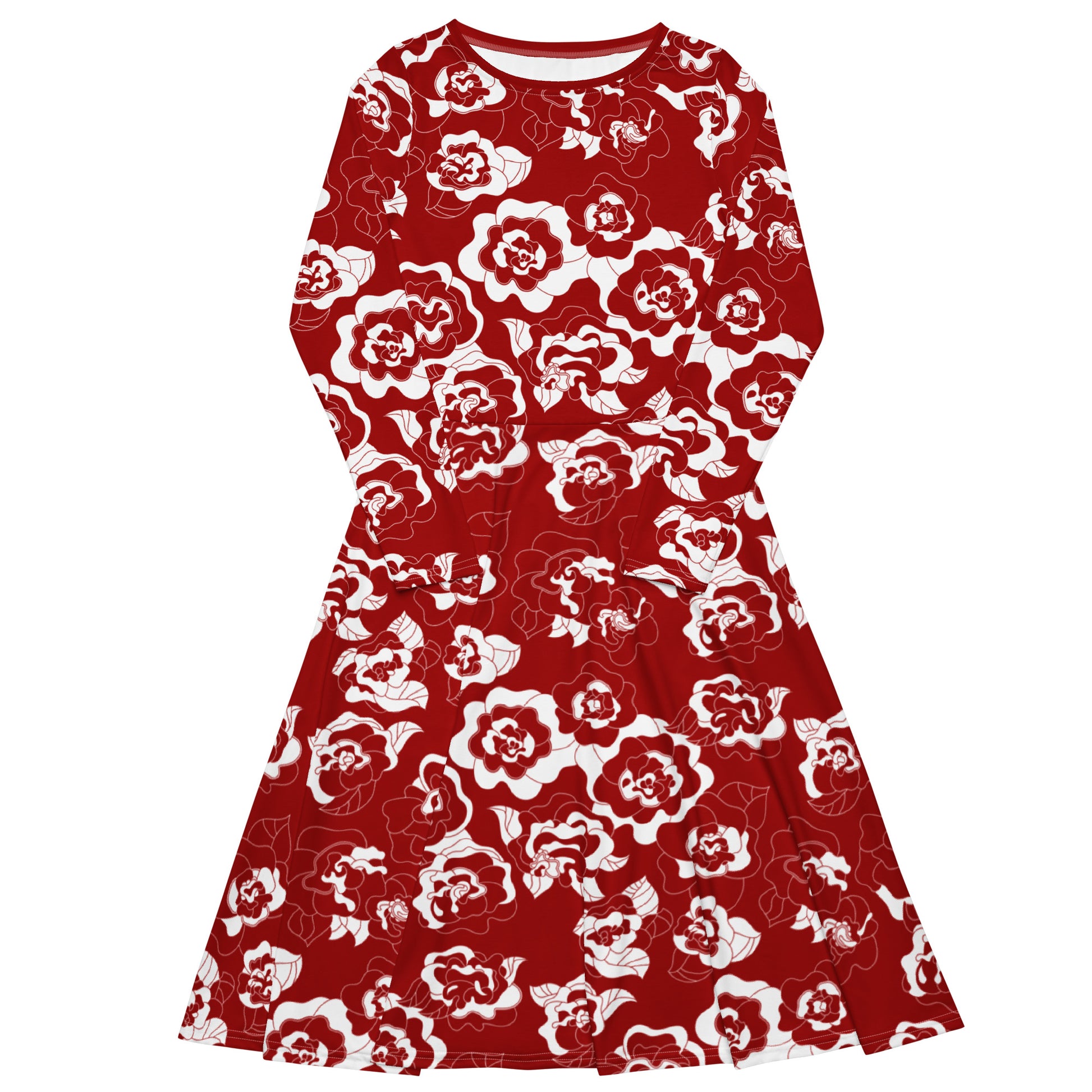 SERENITY scarlet - Midi Dress With Pockets