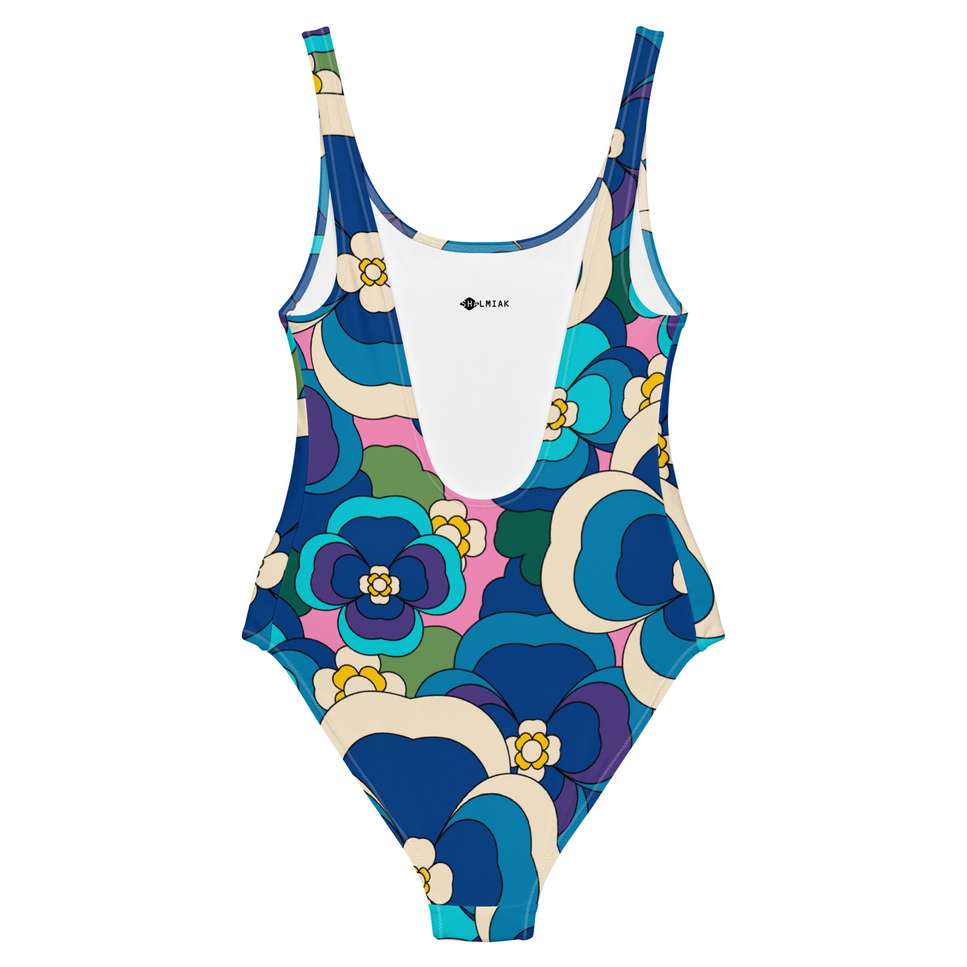PANSY FANTASY blue pink - One-Piece Swimsuit