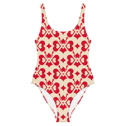 LOVE BUTTERFLY redlight - One-Piece Swimsuit