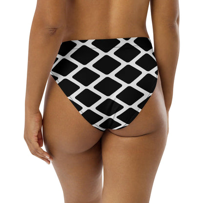 Bikini bottom with high waist (recycled) - SHALMIAKKI black - SHALMIAK