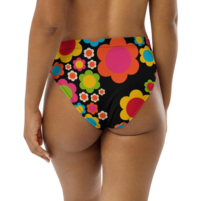 Bikini bottom with high waist (recycled) - ELLIE mix - SHALMIAK