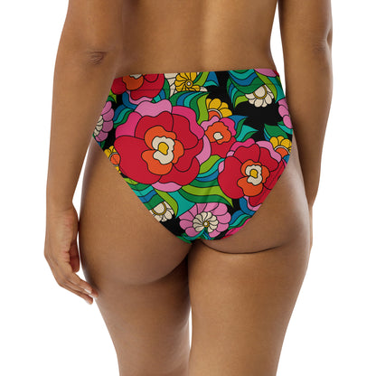 Bikini bottom with high waist (recycled) - BELLADRAMA - SHALMIAK