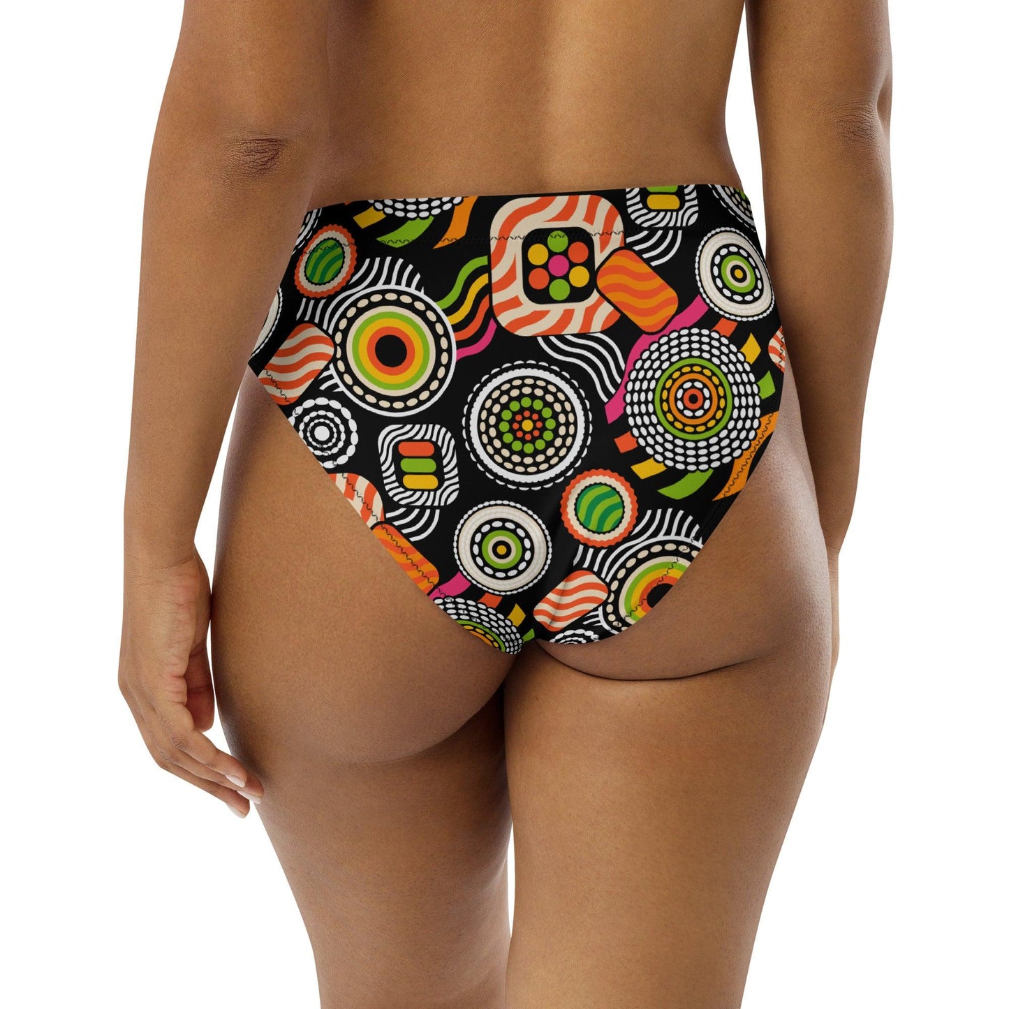 Bikini bottom with high waist (recycled) - SUSHIPOPS - SHALMIAK