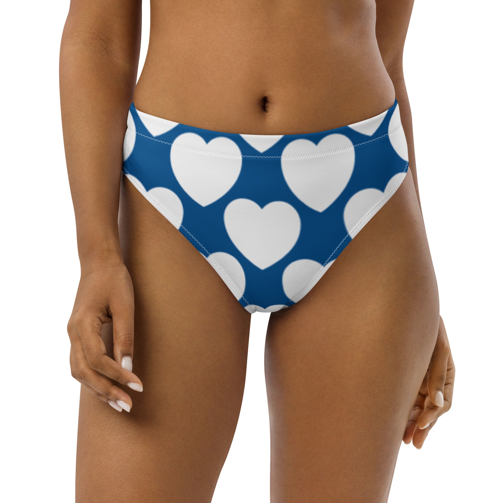 Bikini bottom with high waist (recycled) - ELLIE LOVE fin - SHALMIAK