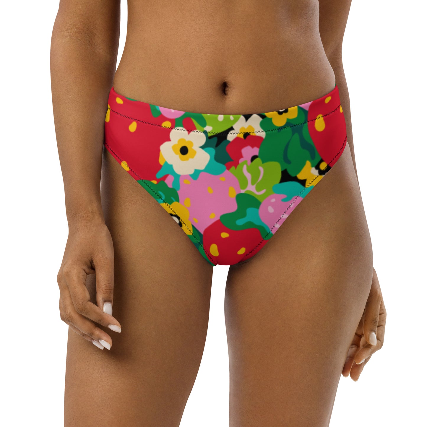 Bikini bottom with high waist (recycled) - BERRYLEI - SHALMIAK