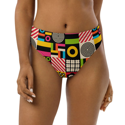 Bikini bottom with high waist (recycled) - CANDYBOX - SHALMIAK