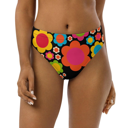 Bikini bottom with high waist (recycled) - ELLIE mix - SHALMIAK