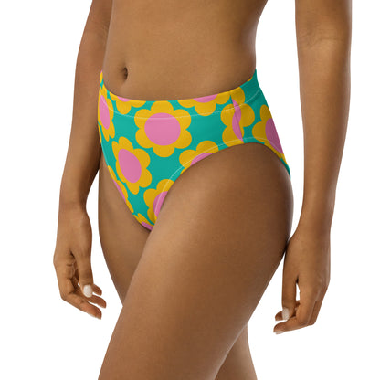 Bikini bottom with high waist (recycled) - ELLIE - SHALMIAK